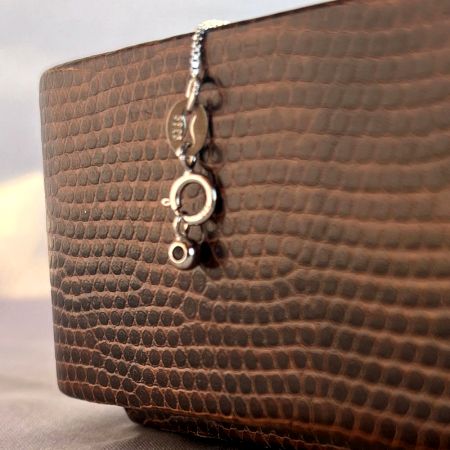 925 Sterling Silver Letter P Pendant Necklace